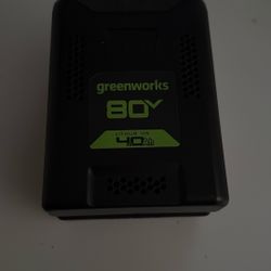 Green Works Battery 80v 4.0AH