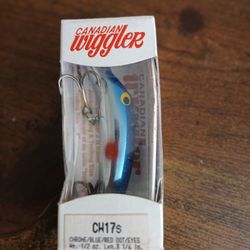 NOS Vintage Canadian Wiggler C17s Fishing Lure