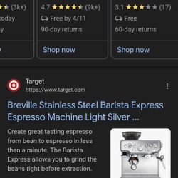 Breville Espresso Machine