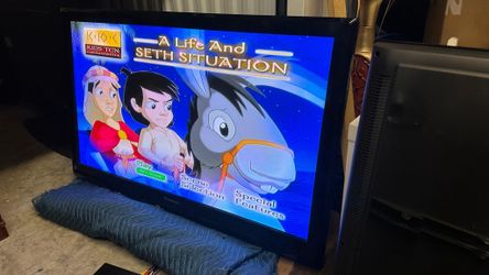 PANASONIC VIERA PLASMA HDTV 50” TC-P50C1 (NO REMOTE, NO STAND)