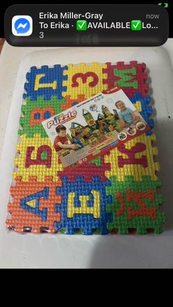 New Russian Alphabet foam puzzle