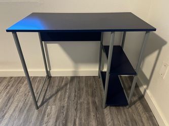 Desk/Table with Storage Shelves