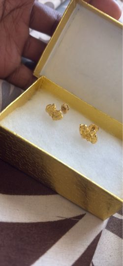 Nugget earrings