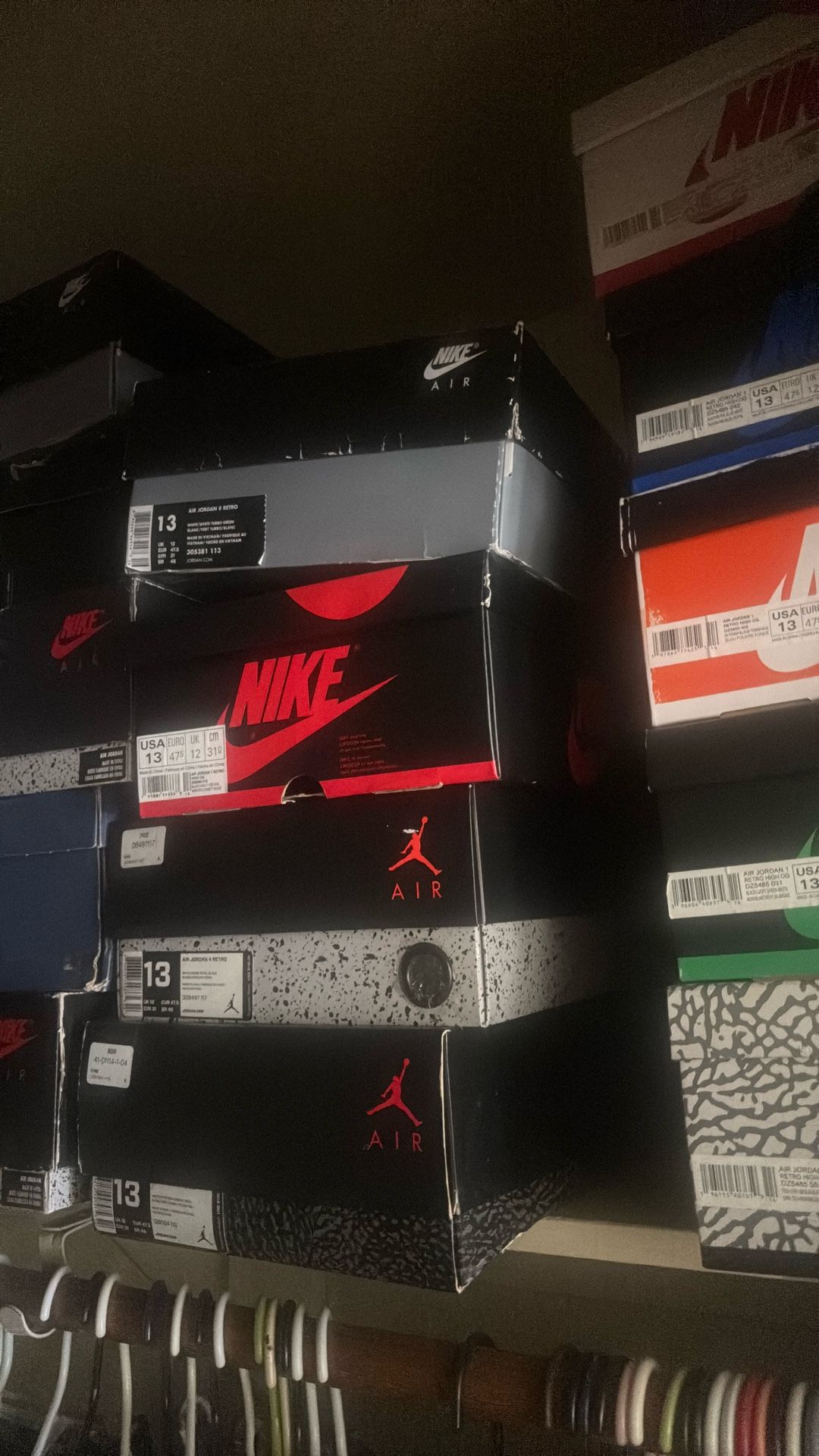 Multiple Used Jordans Sz 13