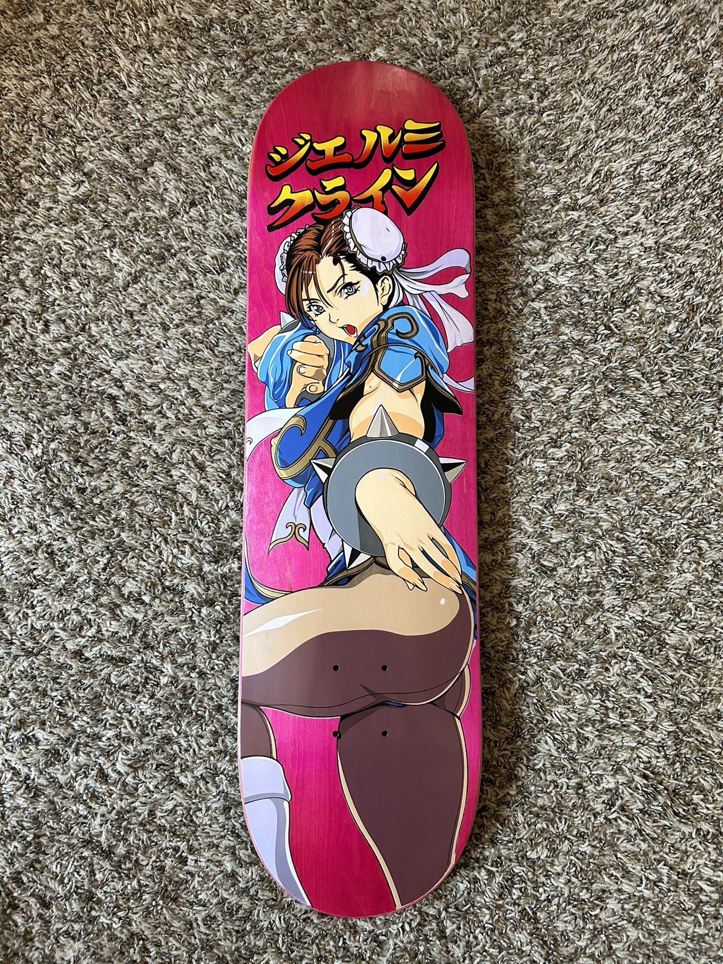 Chun Li Skateboard Deck Street Fighter JK Industries