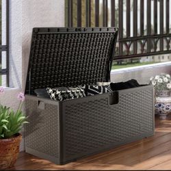 150 Gallon Deck Box Outdoor Backyard Storage
