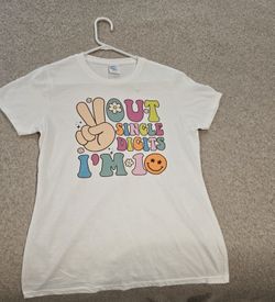 Girls 10th Birthday Tshirt