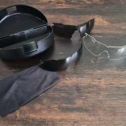 Interchangeable lenses for sport glasses