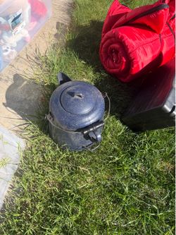 Large campaign kettle