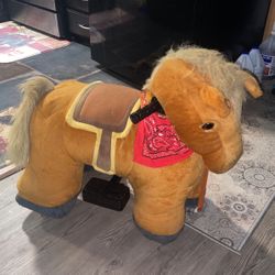 Battery Operated Kids Ride On Horse 🐴 W Charger 