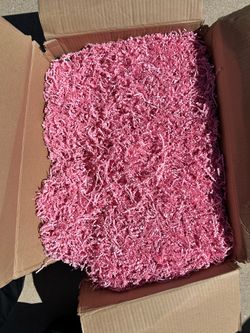 Pink Crinkle Paper