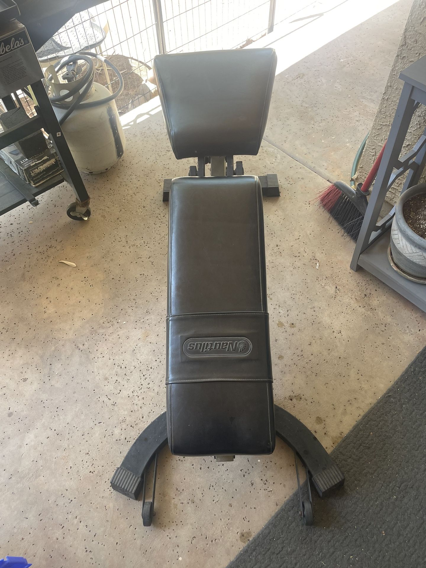 Flat Incline Decline Mobile Olympic Weight Bench Heavy Duty List Price OBO!