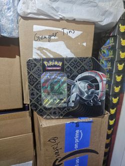 $140 Paldean Fates Iron Treads tin (5 packs inside)