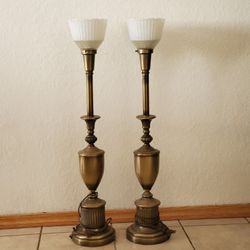  Bronze Vintage Lamp Set