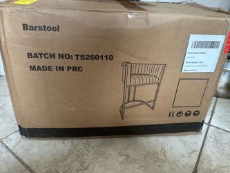Brand New Black & Gold Modern Bar Stool – Counter Chair – $70 Each(was150)