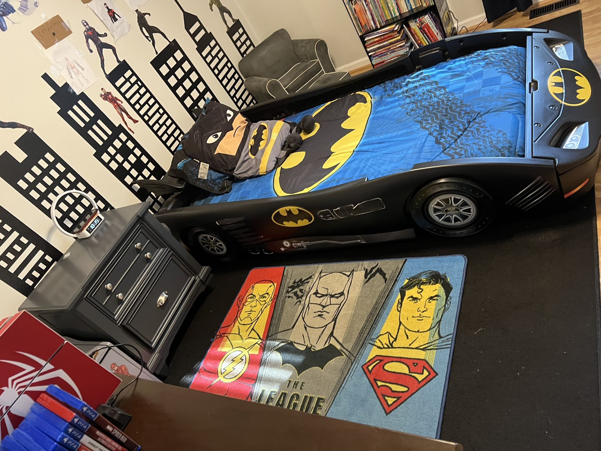 Kids Batman Room Furnishing