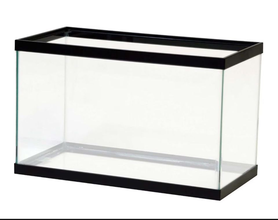 10 Gal. Aquarium fish tank With Lid And Lights