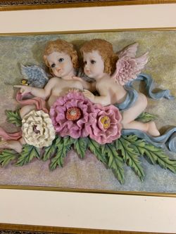 Hermoso cuadro 3D de ángeles!!!!!