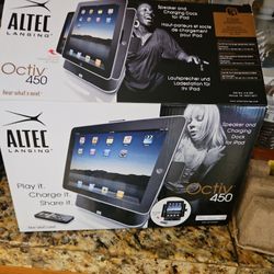 ALTEC LANSING SPEAKER CHARGING DOCK FOR IPAD 