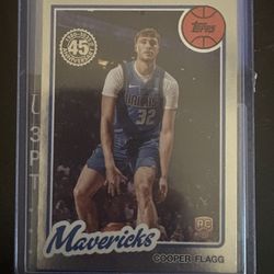 Cooper Flagg 2025 Topps 1980 RC