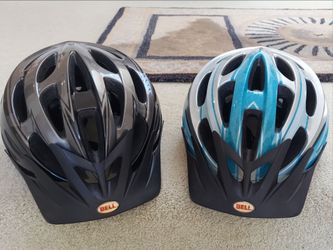 Bell bicycle helmets, New, $15/ea