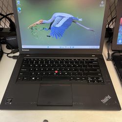 LENOVO THINKPAD T440 Laptop Intel Core i3-4 @ 1.90GHZ 8GB RAM 500GB HARD DRIVE WIN10PRO.