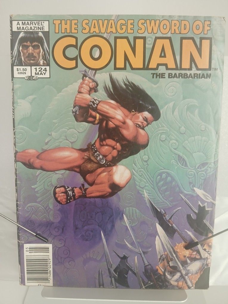 The Savage Sword Of Conan The Barbarian Issues #124, 129, 152, 153, 154, 158, 160, 164, 177, 190, 191, 192