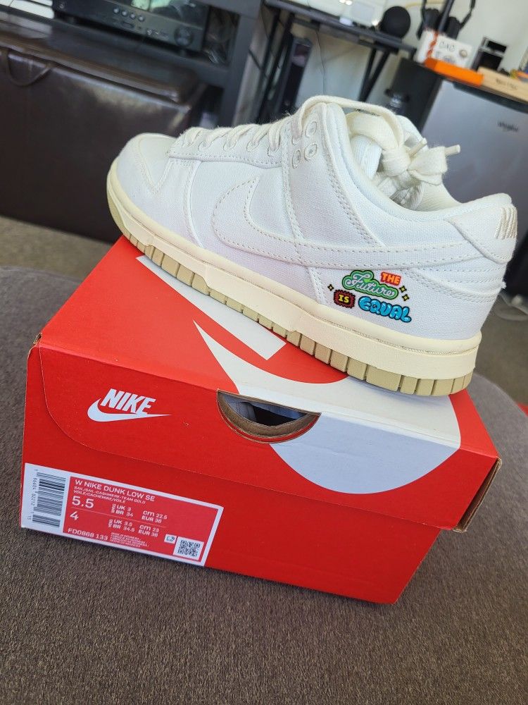 Nike Dunk Sail/Cashmere-team Gold