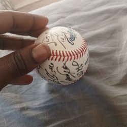 Nats.. Autographed Basball