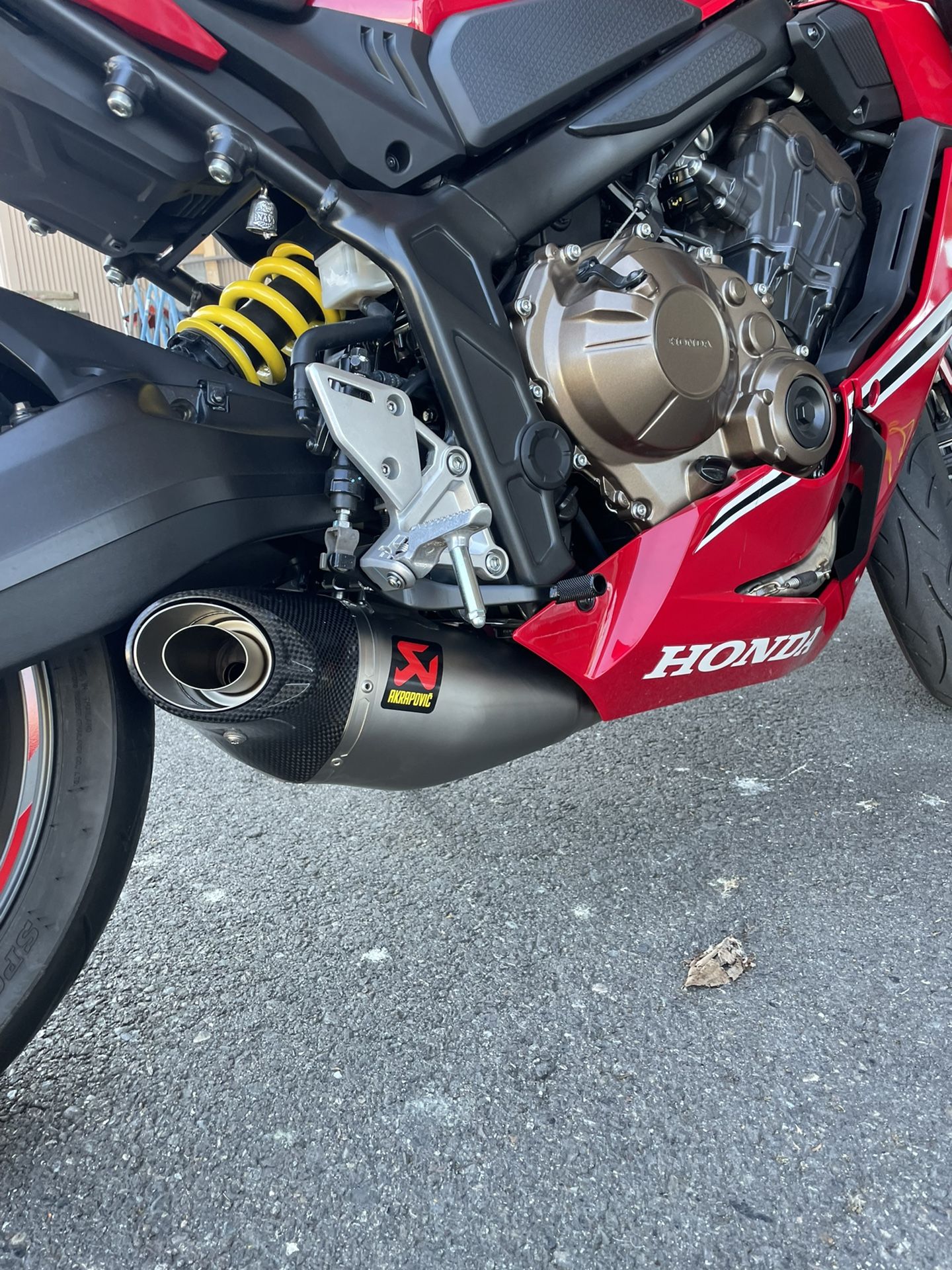 Honda cbr650r akrapovic outlet
