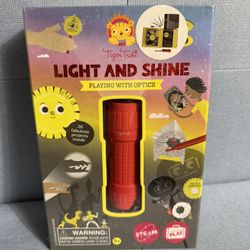 Brand New, Sealed, Light & Shine Book Toy