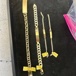 Bracelets 500, 3800,5800