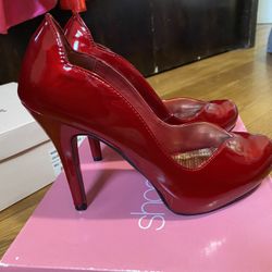 Ruby Red Heels 