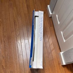 9” Twin Window Fan