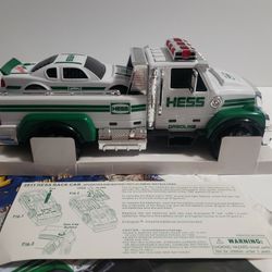 Hess Toy Truck And Race Car W/Lights & Sound *New*