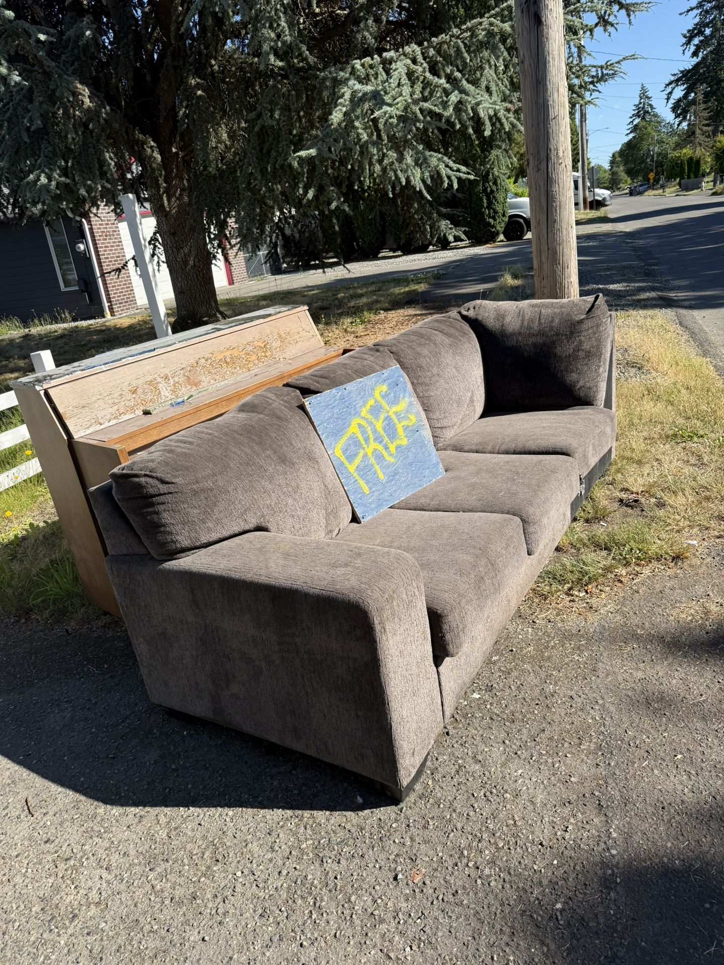 Free Couch And Piano 