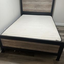 Bed Frame And Mattress 
