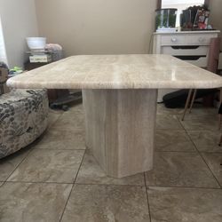 Dining Table Travertine Marble  OBO