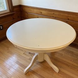 Round Wooden Dining Table (orig. $409.99)