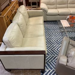 Leather Couch 