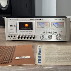 Vintage Marantz 5030B Cassette Deck ~MINT + MANUAL~ FULLY SERVICED + LED’s