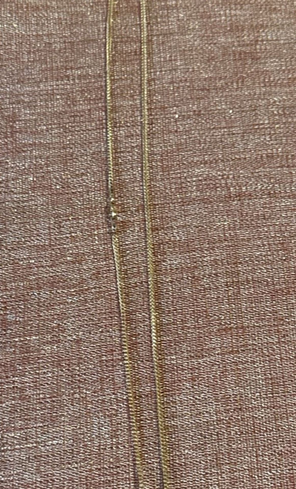 Franco Chain 10k Real Gold Read Description