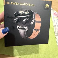 Huawei Watch Buds – Smartwatch + Wireless Earbuds (Brand New, Never Used)