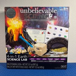 Kids 6+ 4in1 earth science lab