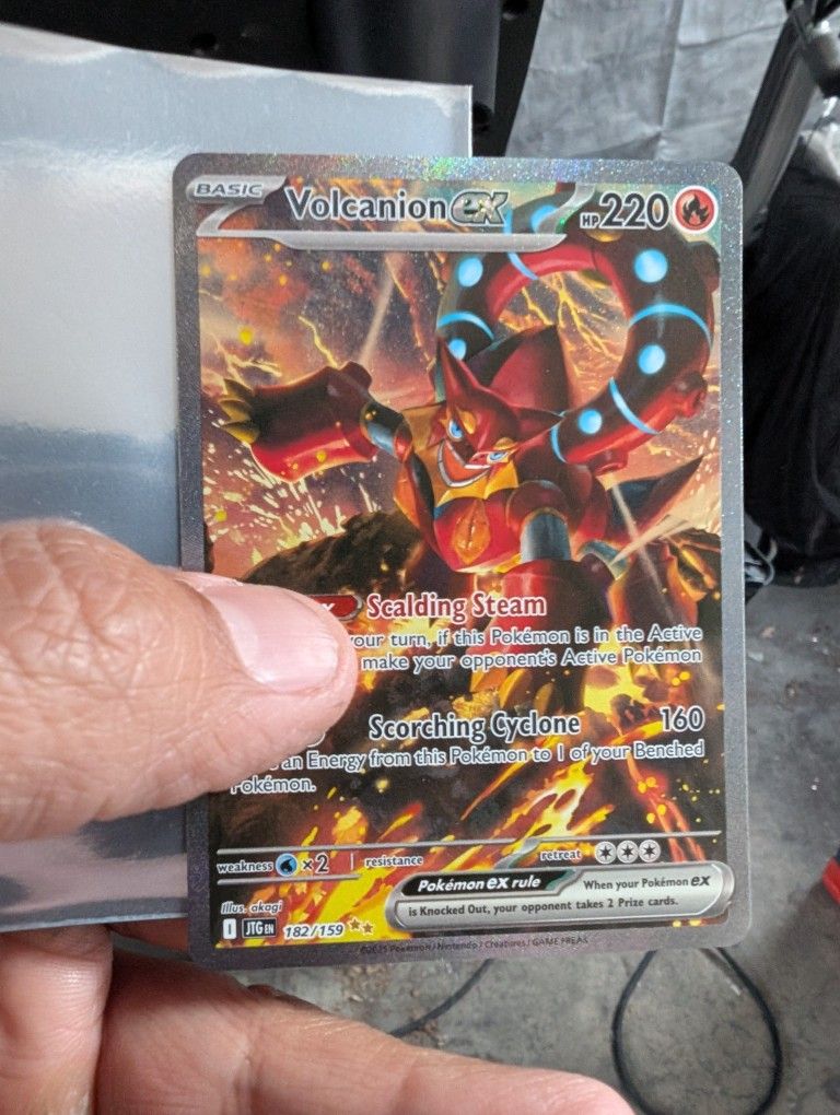 Volcanion ex - 182/159 - SV09: Journey Together POKEMON CARD