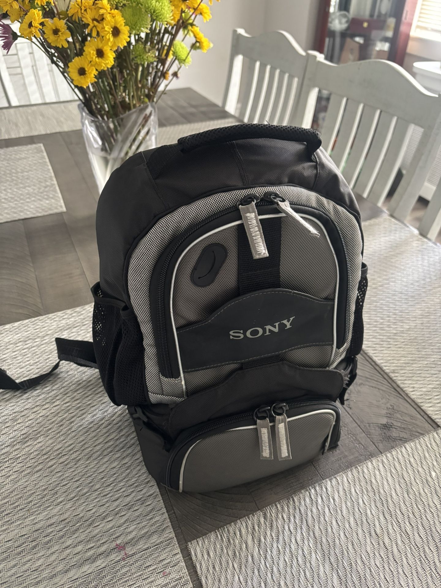 Sony Convertible 2 Piece Camera Backpack