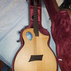 Micheal Kelly Guitar With Case
