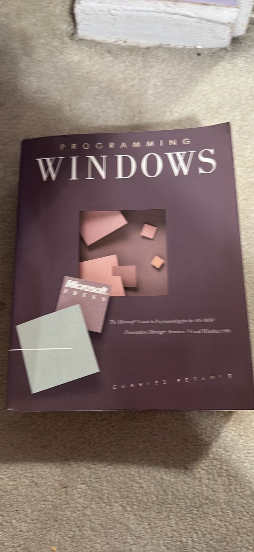 Vintage Computer Book: Programming Windows