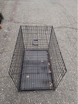 Large dog crate pet carrier