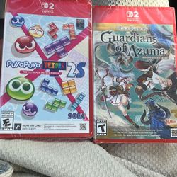Switch 2 Games Brand New Both For $50 